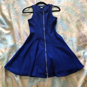 New Aqua Royal Blue Dress
